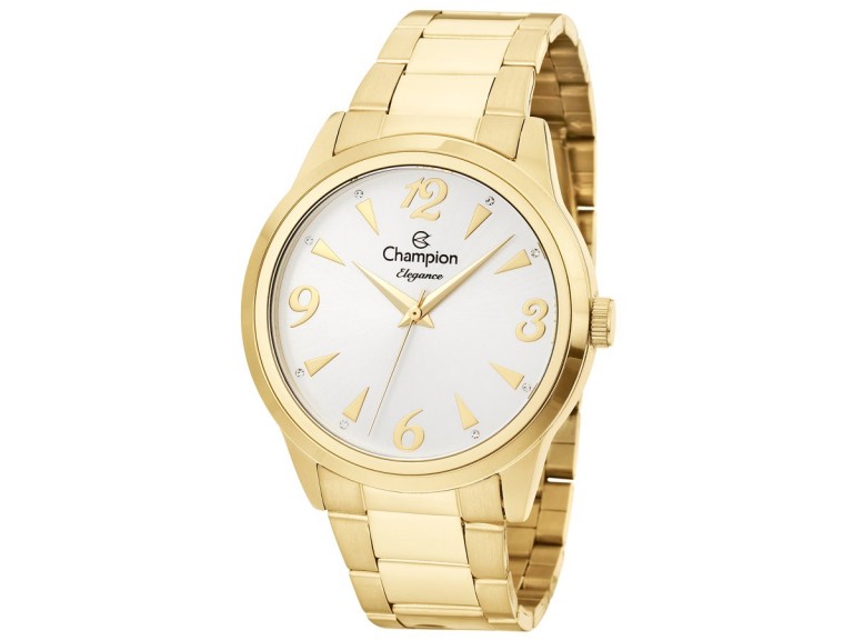 Relógio Champion Feminino Dourado - Elegance - CN26304H