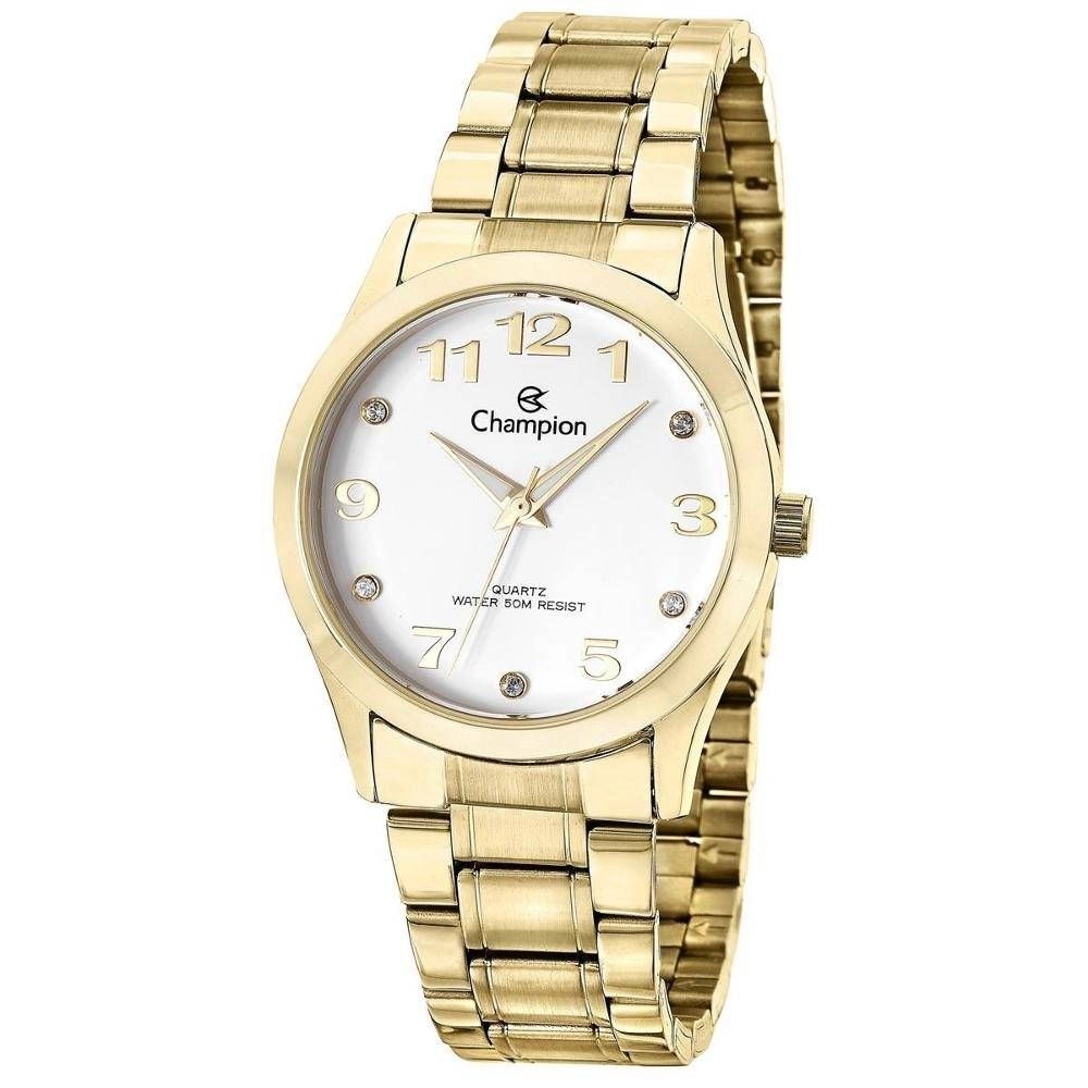 Relógio Champion Feminino Dourado - Elegance - CN29070H