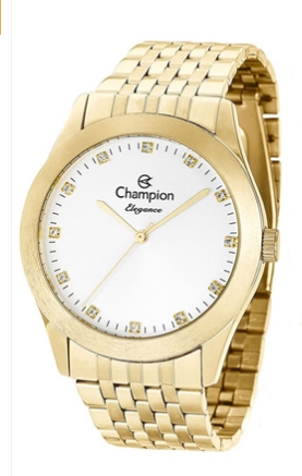 Relógio Champion Feminino  Dourado - Elegance - CN26742S