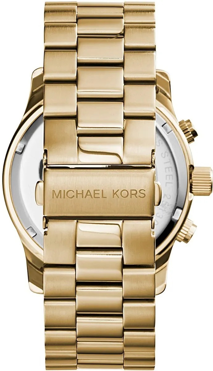 Relógio Michael Kors unissex Dourado -  Oversized - Mk8077