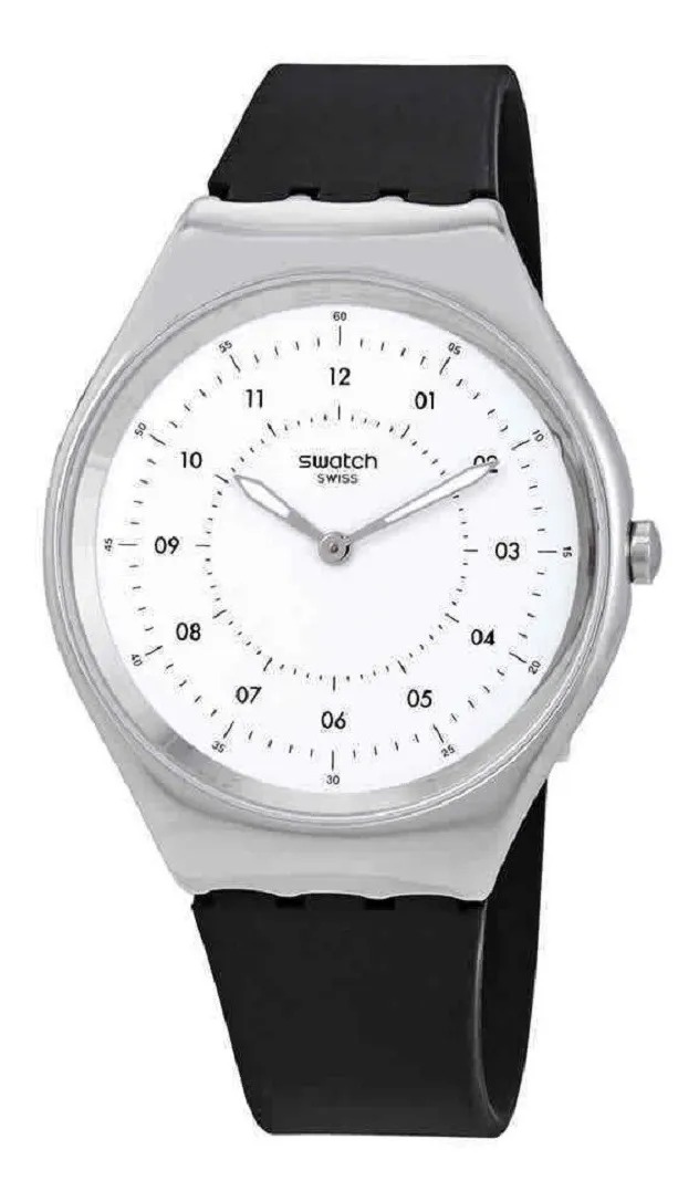 Relógio Swatch Feminino Prata - Skinnoinriron - SYXS100