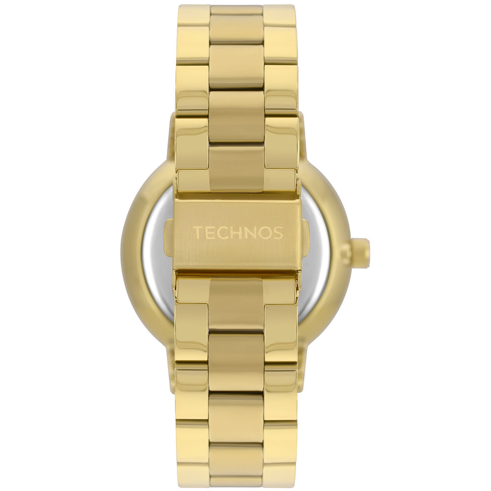 Relógio Technos Feminino Dourado - Trend - 2036MKX/4B