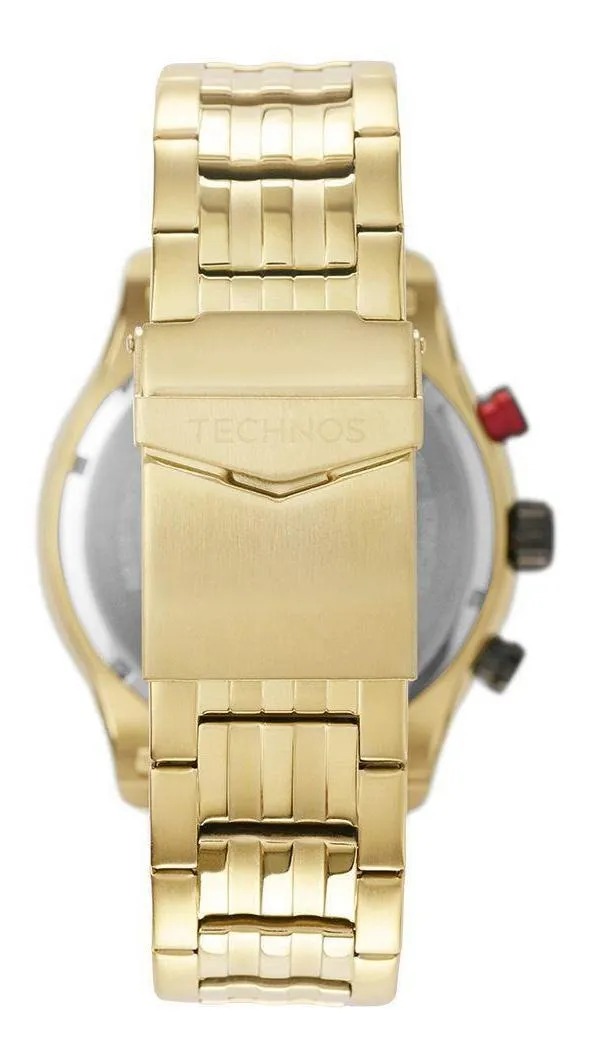 Relógio Technos Masculino Dourado - Carbon - JS25CE/4P