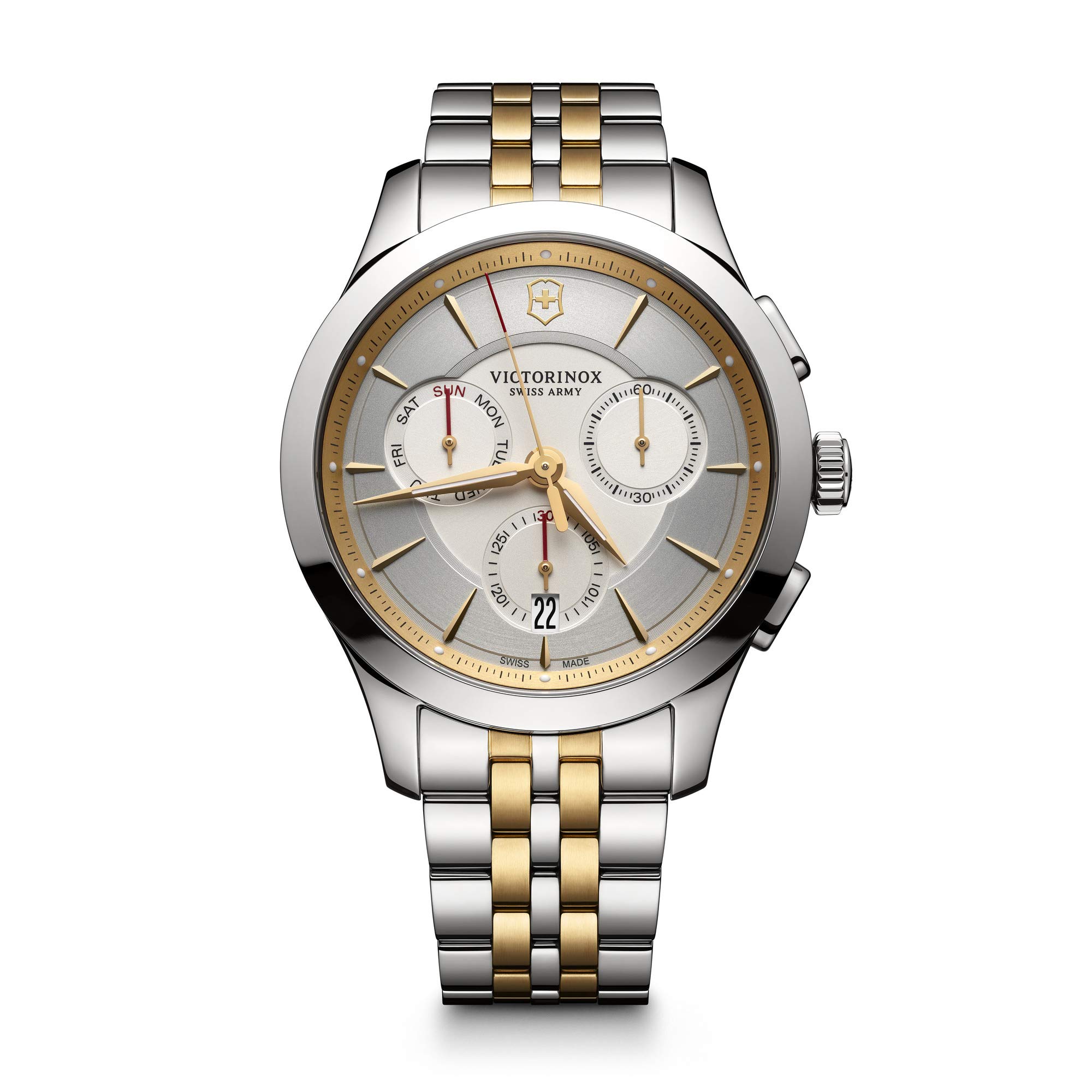 Relógio Victorinox Masculino Prata  - Alliance Chronograph - 241747
