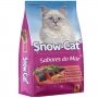 Ração brazilian foods snow cat sabores do mar 25kg