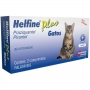 Vermífugo helfine plus para gatos com 2 comprimidos