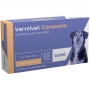 Vermífugo vermivet composto 600mg com 4 comprimidos para cães