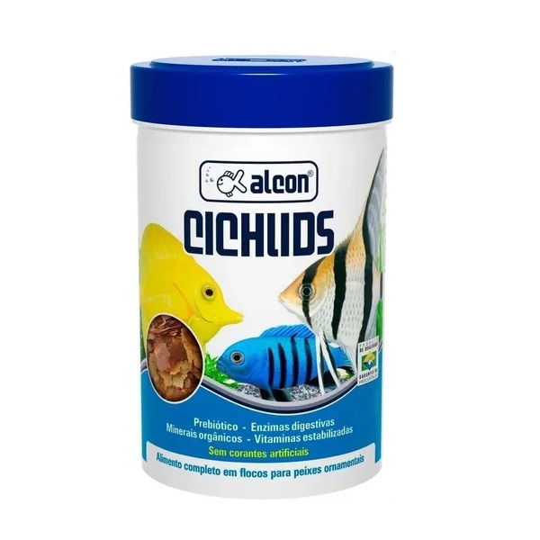Ração Alcon Cichlids para Peixes