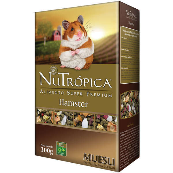 Ração nutrópica para hamster muesli 300g