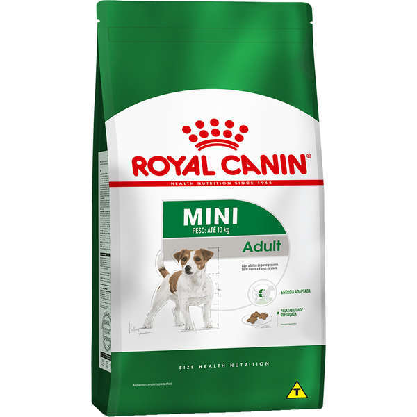 Ração royal canin cães mini adulto para raças pequenas