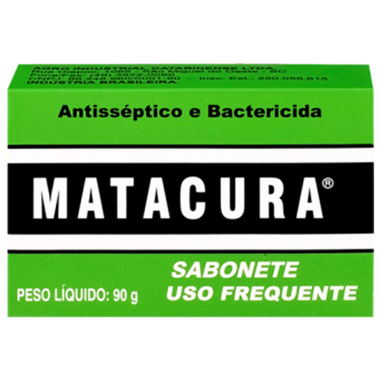 Sabonete matacura antisséptico e bactericida 90g