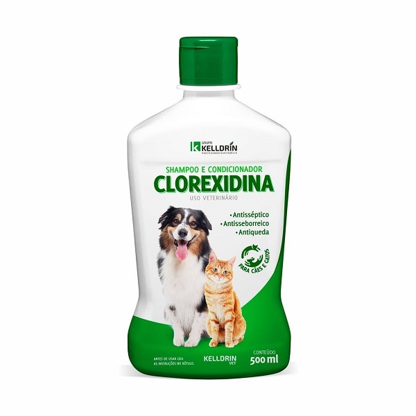 Shampoo kelldrin clorexidina 500ml