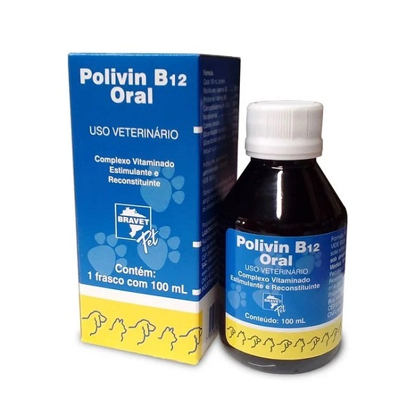 Suplemento vitamínico Polivin B12 100ml