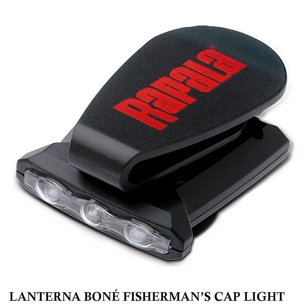 Lanterna para Boné e Chapéu Rapala Fisherman's Cap Light