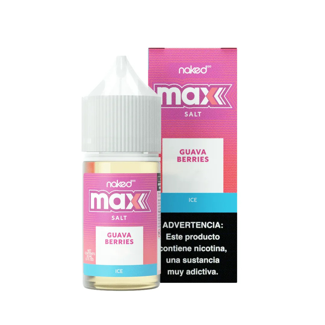 Guava Berries Ice Salt - MAX by Naked 100