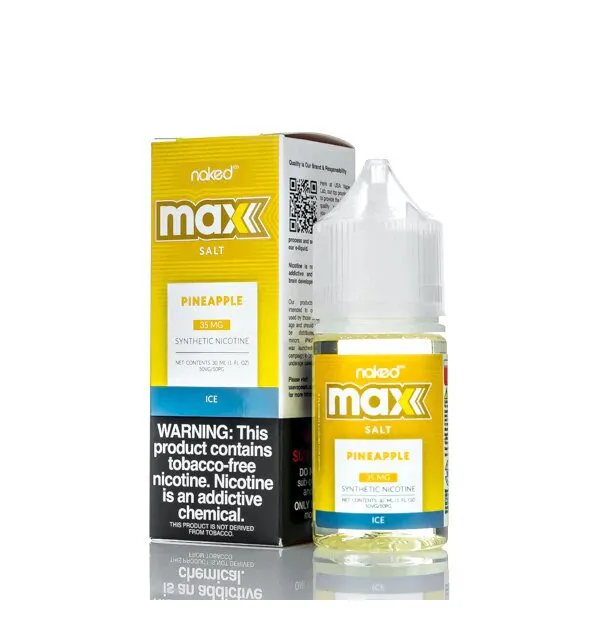 Pineapple Ice Salt - MAX by Naked 100