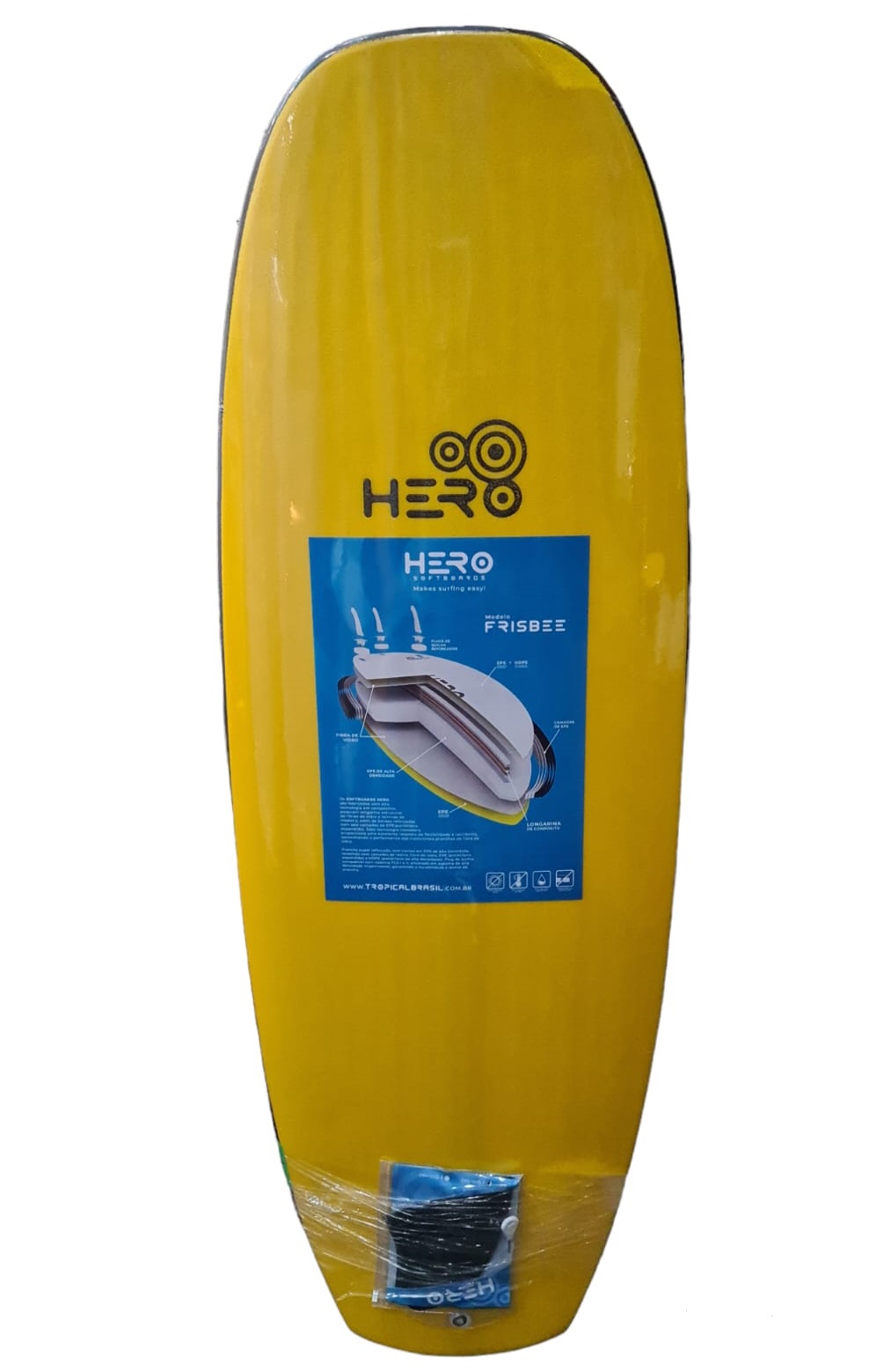 Prancha de Surf Softboard Hero Frisbee 5´0´´