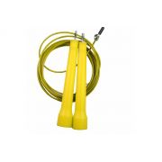 Corda De Pular Speed Rope 1 Rolamento / PVC Amarelo