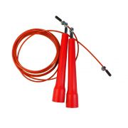 Corda De Pular Speed Rope 2 Rolamento / PVC Vermelho