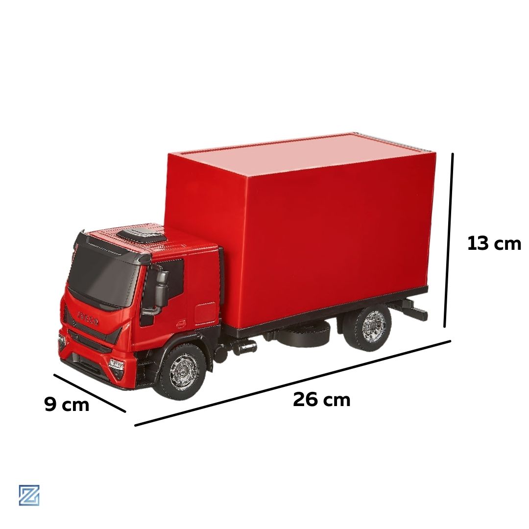 Caminhão de brinquedo Iveco Tector Baú