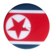 Botão Copa Coréia do Norte