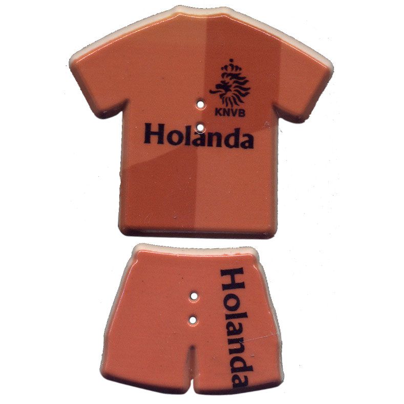 Botão Camisa/Calção Holanda
