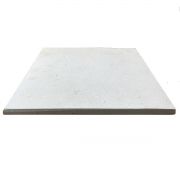 Placa Pedra Refratária para pizza 45 x 45 cm Colonial Churrasqueiras