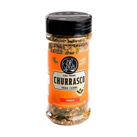Sal de Parrilla Churrasco para Carnes 330 gramas BR Spices
