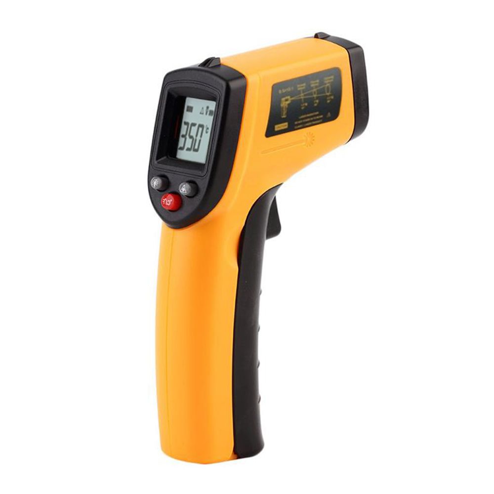Termômetro a Laser Digital Industrial Temperatura -50 a +380°C