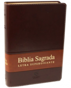 Bíblia Sagrada - Letra Supergigante - Cor Marrom