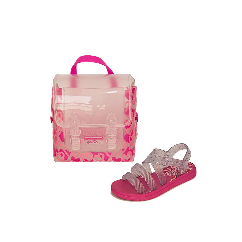 Sandália Infantil Personalidade Barbie Sweet Bag com Brinde REF: 22955