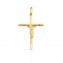 Pingente Crucifixo Ouro Amarelo 18k L 10.8