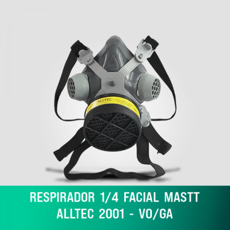 Respirador 1/4 facial Alltec 2001 VO/GA