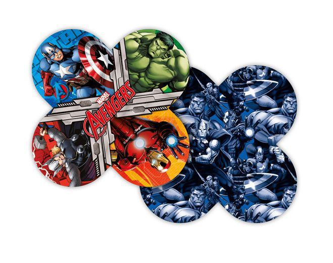 Porta Forminha Avengers Animated c/50 unidades
