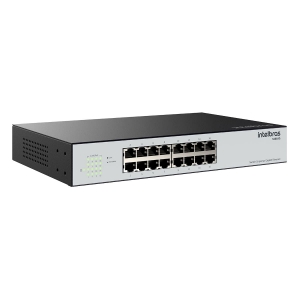 Switch 16 Portas Intelbras S1016G Gigabit Ethernet