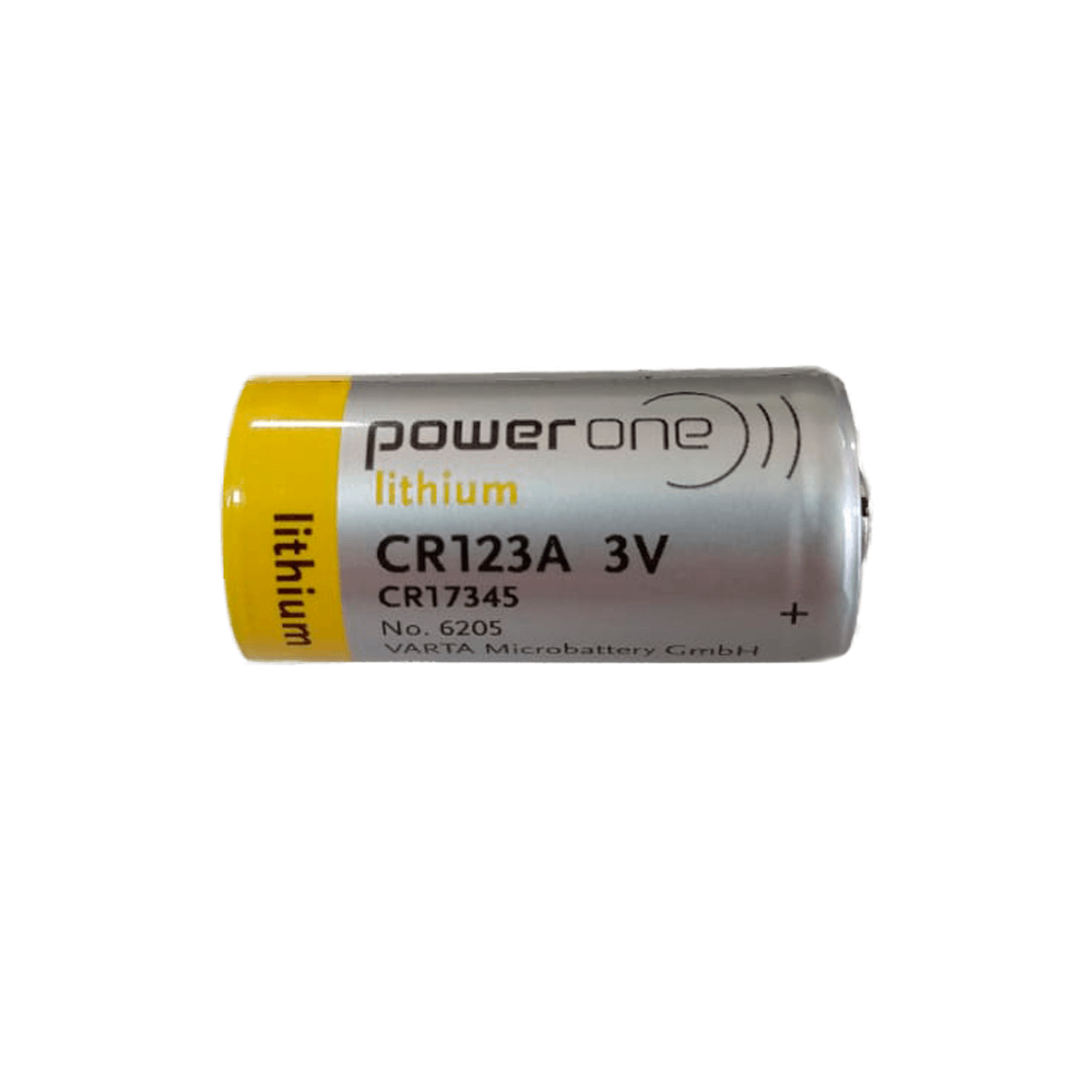 Bateria de Lithium Power One CR123A 3V