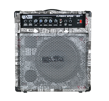 Amplificador de Baixo Brixton Classic Bass 120 100W Jornal - MegaLojaSP