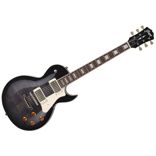 Guitarra Cort Cr250 TBK Transparent Black  - MegaLojaSP
