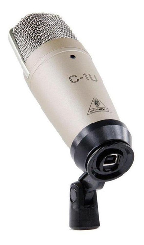 Microfone Behringer Condensador C1U USB - MegaLojaSP