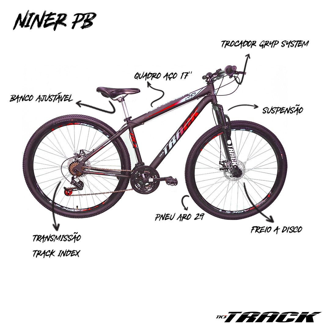 Bicicleta TK3 Track Niner Mountain Bike Aro 29