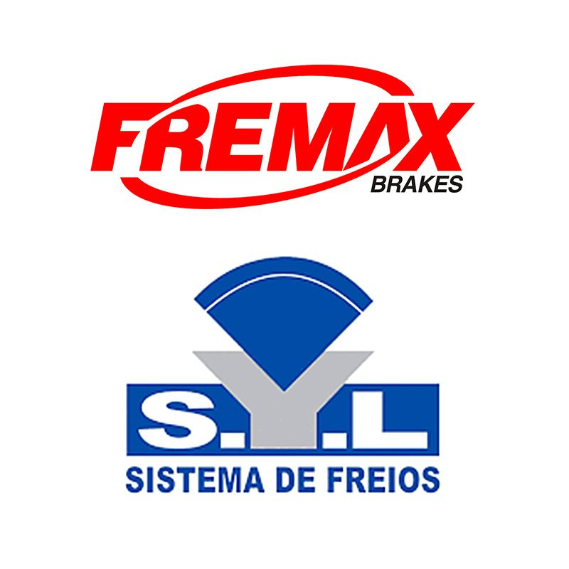 Kit Disco de Freio (FREMAX) + Pastilha de Freio (SYL) - Novo Uno 1.0 / 1.4 - 2010 2011 2012 2013 2014 2015 2016 2017 2018 2019