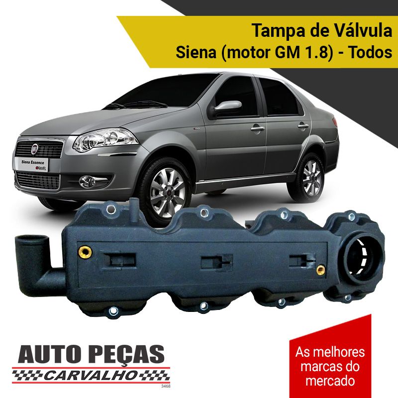 Tampa de Válvulas - Fiat Siena com Motor GM 1.8 - Todos