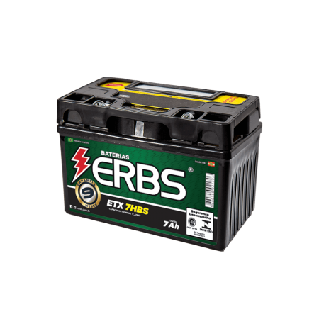 Bateria de Moto ETX 7HBS - ERBS 7ah