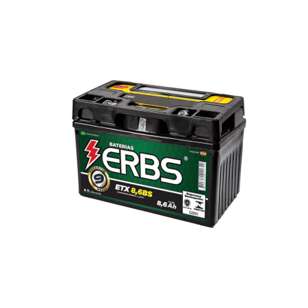 Bateria de Moto ETX 8,6BS - ERBS 8,6ah