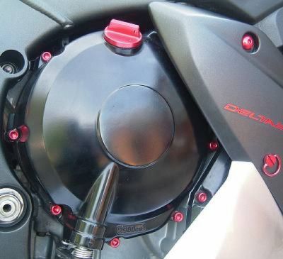 Parafusos da tampa do motor Honda CB1000R 08-17 Vermelho