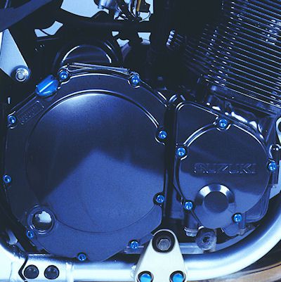 Parafusos da tampa do motor Suzuki GSXR600-750 K6-K10 (07/13) Azul