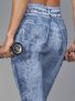 Calça Fitness Comprida Estampa Jeans DeMillus 00122 - Foto 4