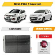 Condensador Novo Pálio / Uno - Denso
