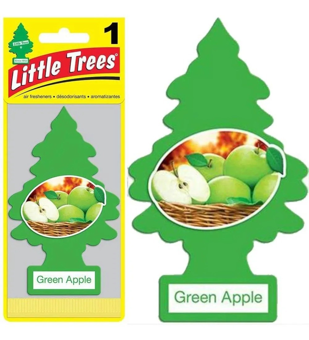Kit Aromatizador Vanilla Pride + Green Apple - Little Trees 