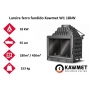 Lareira Kawmet W1 18 kW